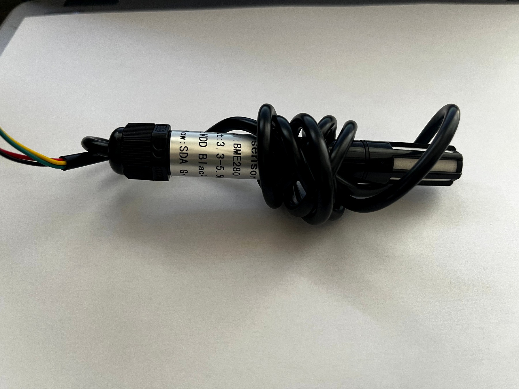 BME280 temperature humidity and pressure sensor used with OpenEnvRouter